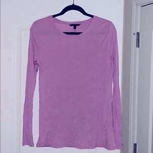 Banana republic lavender shirt